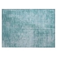 thumbnail image 2 of Addison Rugs Chantille Indoor/Outdoor Transitional Modern Aqua Washable Rectangle Rug, 1'8" x 2'6", 2 of 6