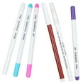 thumbnail image 2 of Sewing Pen, 6pcs Lightweight 5 Color Fabric Water Erasable Marker  For DIY Drawing Lines Patterns For Handicraft Needlework, 2 of 8