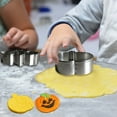 thumbnail image 3 of 7Pcs Halloween Stainless Steel Cookie Cutter Sets Spider Web Biscuit Decorations, 3 of 6