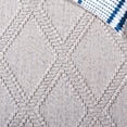 thumbnail image 5 of SAFAVIEH Global Michael Diamond Indoor/Outdoor Area Rug, Grey/Light Grey, 5'3" x 7'6", 5 of 10