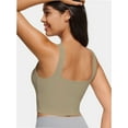 thumbnail image 3 of Women Cropped Tank Tops Sleeveless Square Neck Tanks Basic Crop Tops, 3 of 4