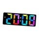 thumbnail image 5 of Reloj despertador digital con función de repetición y silenciador, brillo ajustable 12/24 h Negro, 5 of 9