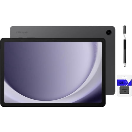 Restored SAMSUNG Galaxy Tab A9+ 11'' 128GB Android Tablet, Big Screen, Quad Speakers, Upgraded Chipset, Multi Window Display, Slim, Light, Durable Design, Graphite (Refurbished)