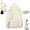 Off-white, variant on Wings Backpack, Women Fashion School Bag