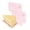 Pink, variant on Restaurantware-4.5 x 3 Inch Cake Boards, 100 Triangle Dessert Trays - Lightweight, With Handle, Black Plastic Pastry Boards, Disposable, Serves Appetizers Or Desserts