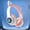 pink, variant on Cute Cat Ear Bluetooth Headphones Over Ear Wireless with Glowing LED Lights Drivers Built In Mic Foldable Comfort Fit for Music Movies Calls Home Travel