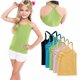 thumbnail image 1 of Odeerbi Camisetas de Las Niñas de 5 Paquetes Camisetas de Algodón Y Espalda Camisetas Bajas Sin Mangas Básicas Suaves, 1-13 Años, 1 of 9