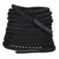 thumbnail image 4 of S SERENABLE Battle Rope Equipment Poortable Training Equipment for Training Exercise Gym black, 4 of 9
