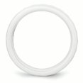 thumbnail image 2 of Ceramic White 4mm Faceted Polished Band, 2 of 11