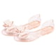 thumbnail image 1 of Sandalias planas de gelatina con lazo, estilo boca de pez, para playa, verano, para mujer (beige, 38 yardas, talla 7 EE. UU., 4.5 Reino Unido, 38 UE, 9.432 pulgadas), 1 of 7