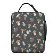 thumbnail image 6 of Mushroom Insulated Lunch Bag Lunch Box for Outdoor Enthusiasts Bento Lunch Box Cooler Bag with Front Pocket for HealthConscious Idividuals Cute Lunch Tote Bag Lunchbox for Work/Office/School/Picnic, 6 of 6