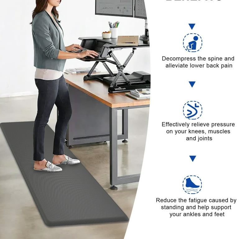 Memory foam mat for standing desk new arrivals