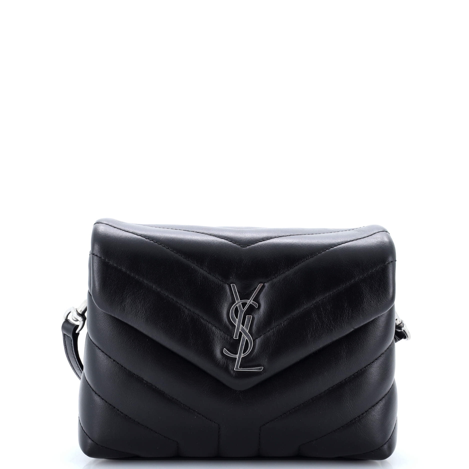 Pre-Owned Loulou Shoulder Bag Matelasse Chevron Leather Toy By Rebag