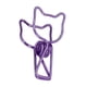 thumbnail image 3 of Clips Para Bolsos, Clips De Metal, Estilo Elegante, Práctico Y Práctico Diseño Hueco Para El Hogar, La Oficina, El Aula, 3 of 7