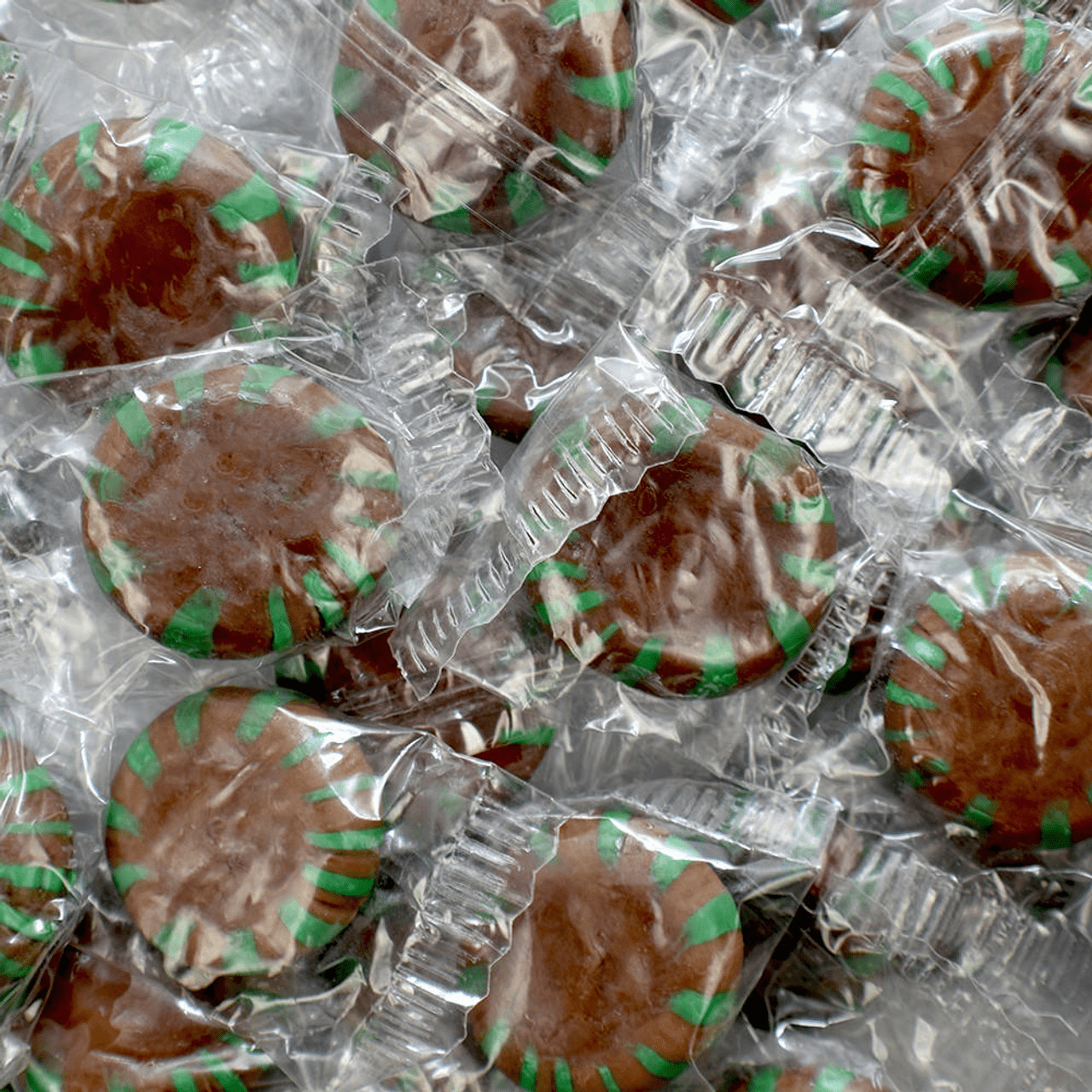Chocolate Starlight Mints Hard Candy - 3 LB Bulk Bag