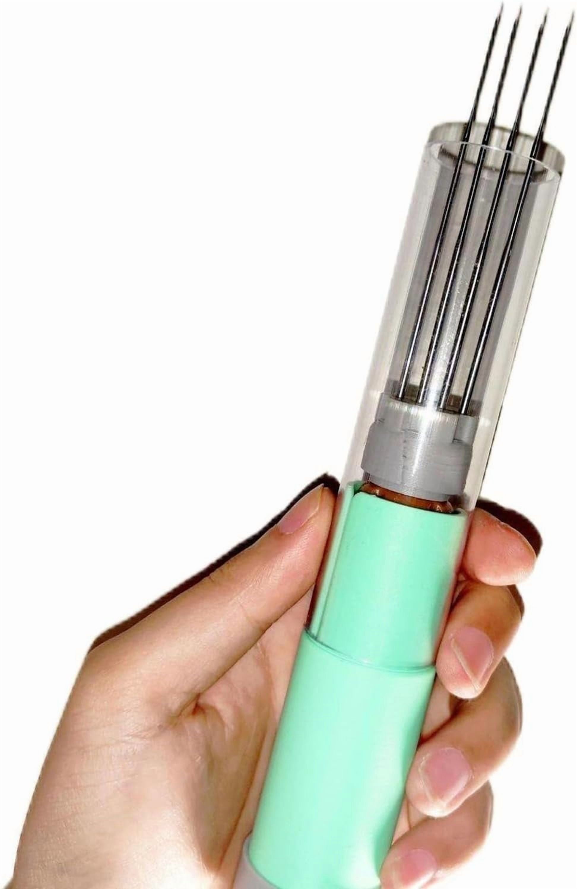 ABPETE Electric Felting Needle Machine, Wool Felting Tool, 1-7 Needles with Speed Control, Easy Needle Change, for Quick Felting, DIY Wool Painting and Felted Craft Work