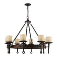 thumbnail image 4 of Livex Lighting Cape May Chandelier in Olde Bronze, 4 of 11