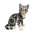 thumbnail image 2 of Muñeca de Gato Perfke Juguete de Peluche Negro 27cm, 2 of 9