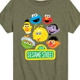 thumbnail image 3 of Sesame Street - Group - Toddler and Youth Short Sleeve Graphic T-Shirt, 3 of 5