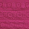 thumbnail image 4 of KENSIE Womens Purple Zippered Lined Sleeveless Square Neck Above The Knee Party Sheath Dress 12, 4 of 4