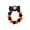 C, variant on Pet Collar Cute Cartoon Ornament Pet Neck Band Soft Comfortable Dress Up Accessory for Cats Small Medium Dogs Daily Party Photo Shooting