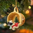 thumbnail image 4 of Nuevo colgante de árbol de Navidad, elfo de Navidad, hada, Papá Noel, figura colgante de árbol de Navidad, adorno de Gremlins, decoración del hogar, suministros para fiestas, 4 of 5