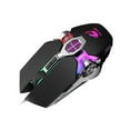 thumbnail image 3 of Mechanical Mouse Wired Gaming Computer Mouse Programmable Gaming Mouse With Colorful Breathing Light No.3, 3 of 6