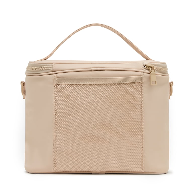 Madden NYC Women's Front Pocket Lunchbox, Khaki photo 2