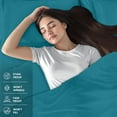 thumbnail image 4 of King Bed Sheet Set Piece Bedding Soft Brushed Microfiber Fabric Shrinkage & Fade Easy Care (), 4 of 7