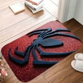 thumbnail image 5 of 1pc Spider Man Logo Absorbent Non-Slip Bathroom Thickened Flannel Rug Decor,Soft,Quick Drying,Suitable For Indoor/outdoor Use,Bathrooms,Bedrooms,Kitchens,Terrace,Laundry Rooms,16"x24", 5 of 9