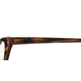 thumbnail image 6 of NEW THALIA DAHILA WOMENS/LADIES DESIGNER FULL-RIM CHOCOLATE PLASTIC TEMPLES STUNNING FRAME DEMO LENSES 51-16-140 FLEXIBLE HINGES EYEGLASSES/EYE GLASSES, 6 of 8