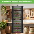 Herb Drying Rack with Mesh Design, Hanging Drying Rack with Green ...