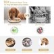 thumbnail image 3 of Ceramic Elevated Slow Feeder Dog Bowl Raised Dog Bowl to Slow Down Eating for Medium Breed,Anti-Choking,Pet Slow Feeder for Fun(Cream White), 3 of 4