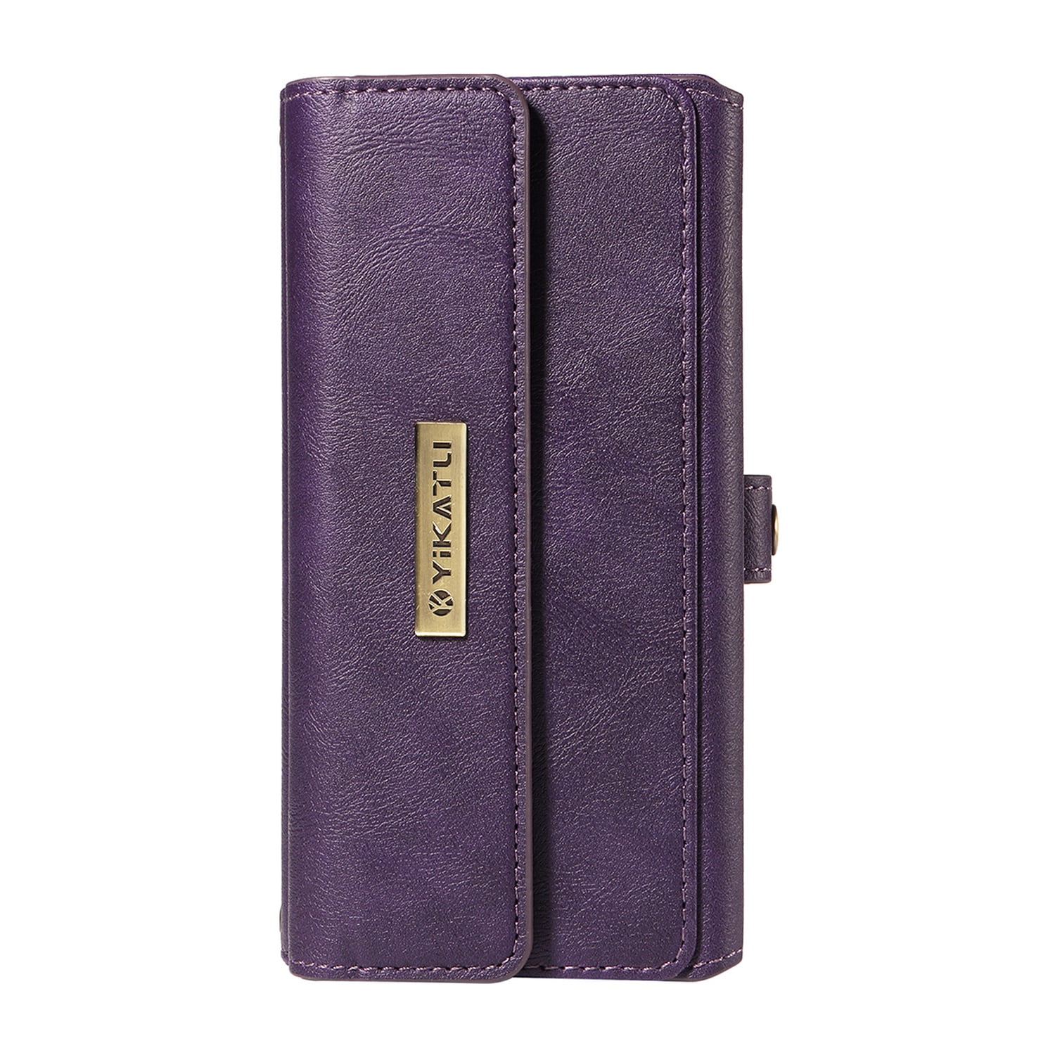 TECH CIRCLE Crossbody Phone Case for iPhone 17 Pro Max with Flip Wallet, RFID Blocking, Compatible with Wireless Charging, PU Leather Heavy-Duty Protective Fold Stand Case, Purple