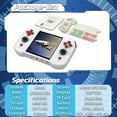 thumbnail image 5 of R46S Console de Jeu Portative 4 Pouces 64 Go (Blanc), 5 of 5