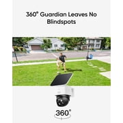 Restored eufy Security SoloCam S340, Solar Security Camera, Wireless Outdoor Camera, 360° Surveillance