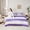 Purple, variant on Manfei Chic Geometric Adult Twin Bedding Sets 7-Piece, Green Striped Abstract Bedding Comforter Set, Modern Chic Artwork Reversible Sheet Sets, Super Cozy Room Decor