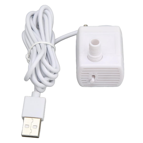 Bomba de Agua Honio Fuente de Gato Silenciosa USB Flujo Ajustable para Mascotas