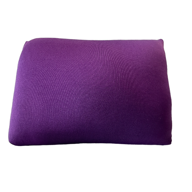 Mushy Pillows Microbead Mini Rectangle Pillow Purple 8 Inches x 5