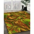 thumbnail image 3 of Ahgly Company Machine Washable Indoor Rectangle Transitional Tomato Red Area Rugs, 2' x 3', 3 of 7