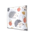 thumbnail image 3 of Hedgehogs Fruits Leaves Throw Pillow Covers Pillowcases 16 x 16 Inch Home Decor 2 Packs for Bedroom Sofa, 3 of 6