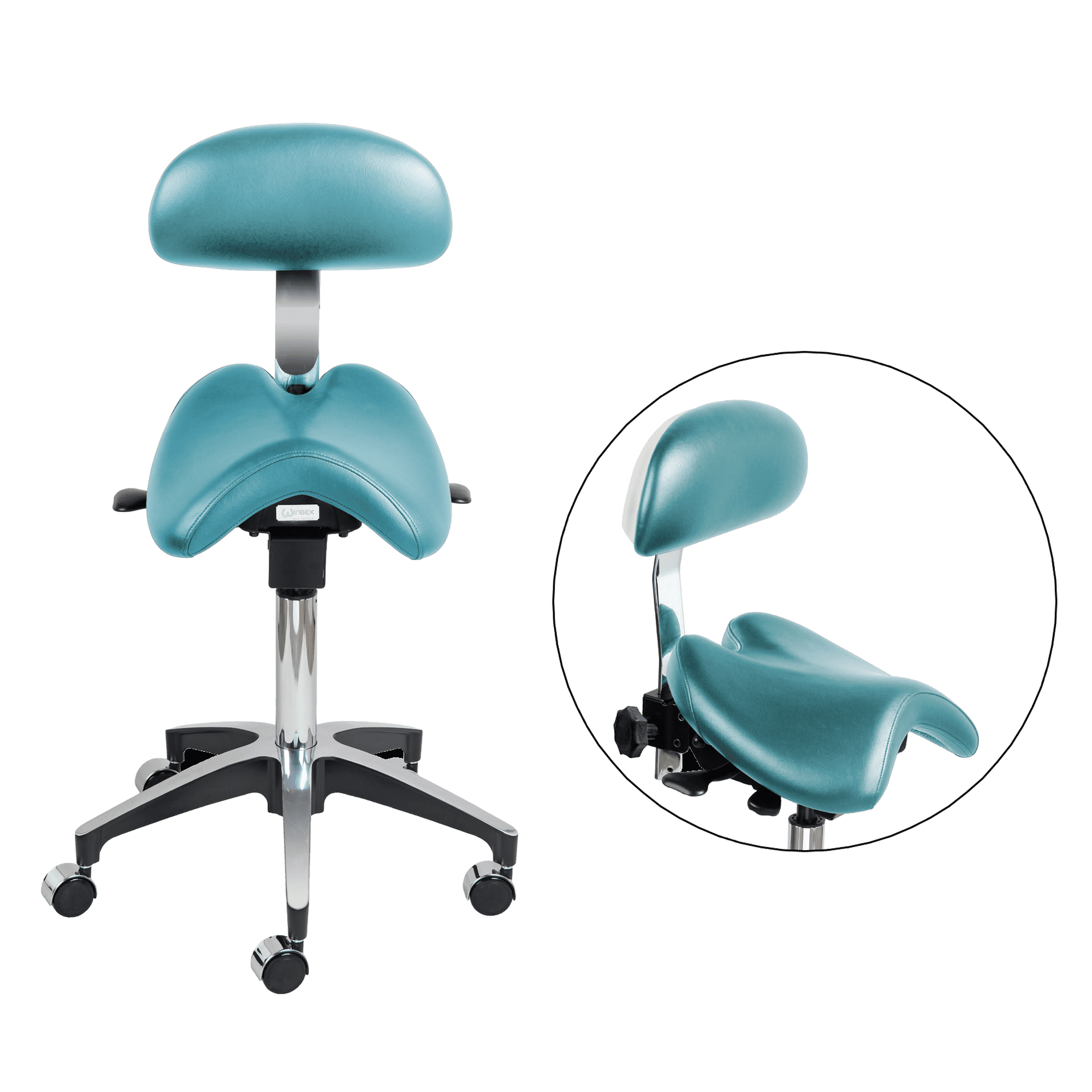 professional deluxe rimostool sleek saddle product