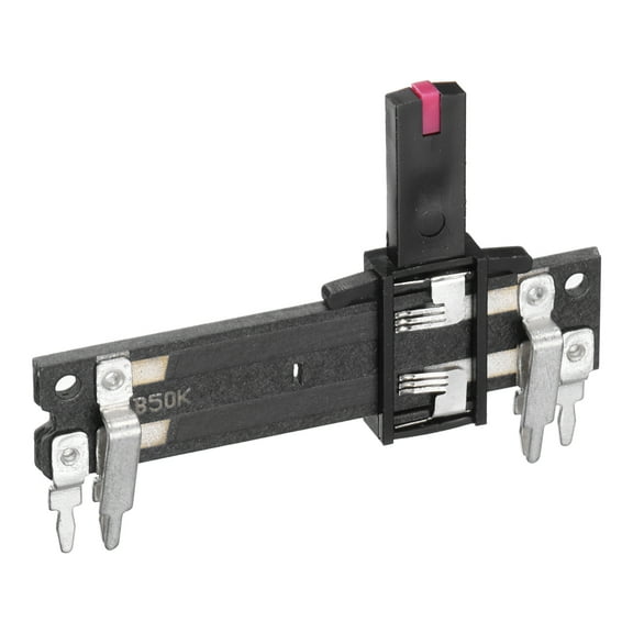 1pcs Fader Variable Resistors Mixer 40mm Straight Slide Potentiometer B50K Ohm Linear Double Potentiometers