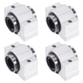 thumbnail image 1 of Unique Bargains SCV13UU Linear Ball Bearing Slide Block Units, 13mm Bore Diameter 4 Pack, 1 of 5