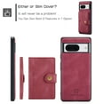 thumbnail image 3 of TECH CIRCLE for Google Pixel 8 Wallet Case, 2-IN-1 Detachable PU Leather Card Slots Stand Anti-Scratch Drop Protection Shockproof Cover Support Wireless Charging,for Google Pixel 8 2023 - Red, 3 of 8