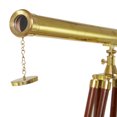thumbnail image 4 of DecMode 39" x 59" Brass Metal Telescope, 1-Piece, 4 of 9