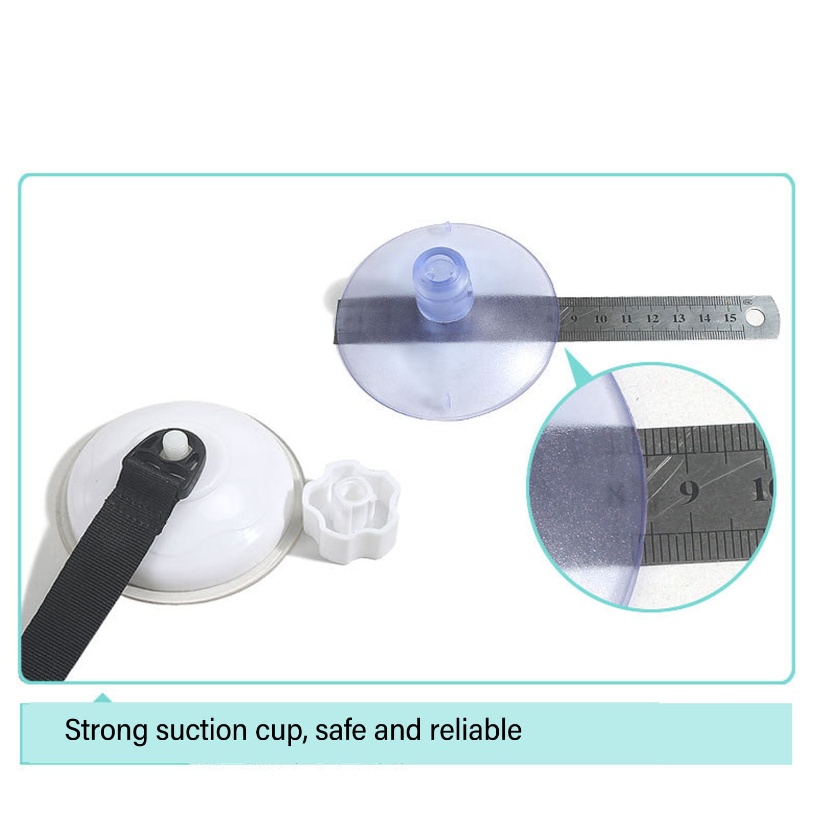 NFTIGB Cat Window Hammock Bed Sturdy Suction Cup Double Layer Soft Easy Installation Cat Perch Seat for Balcony Resting Black (19.68 inches / 50 cm, 1.56 lbs / 0.71 kg)