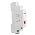 thumbnail image 2 of Indicador LED De Carril Din, Luz Indicadora De Carril Din 20mA AC DC 230V Para Líneas Eléctricas, 2 of 7