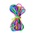 thumbnail image 2 of harmtty Kid Rubber Band Vibrant Color Wear-resistant Extra-Long High Elasticity Metal Buckle Design Entertainment Rubber Jump Rope Family Cooperation Educational Toy for School,Multicolor, 2 of 8