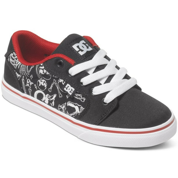 Dc Shoes Anvil Tx Gs Black/Red Print ( ADBS300065BEP Dc Shoes Anvil Tx Gs Black/Red Print ( ADBS300065BEP